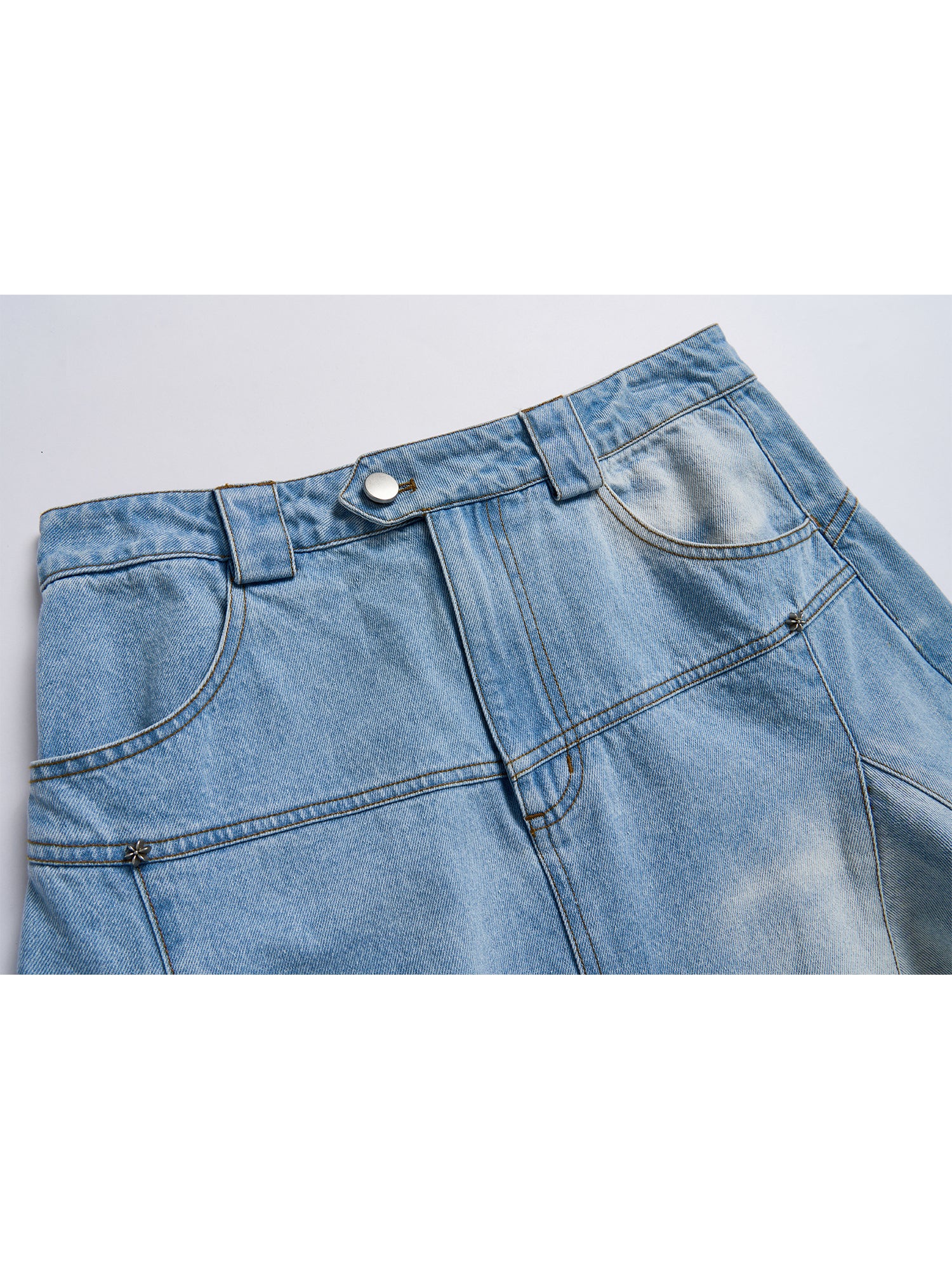 WASH JEANS CASUAL PANTS