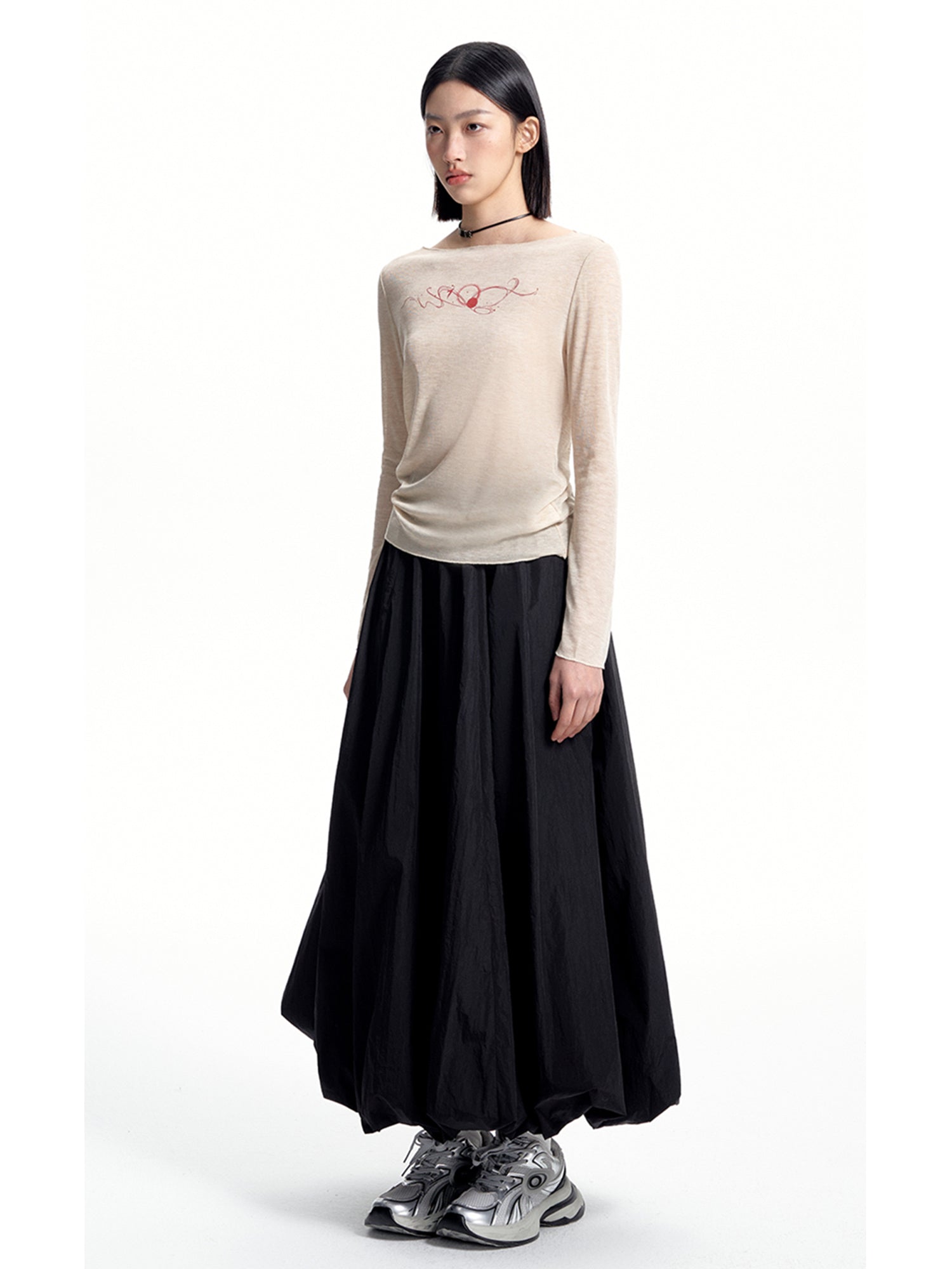 WOMEN'S CASUAL LONG SKIRT